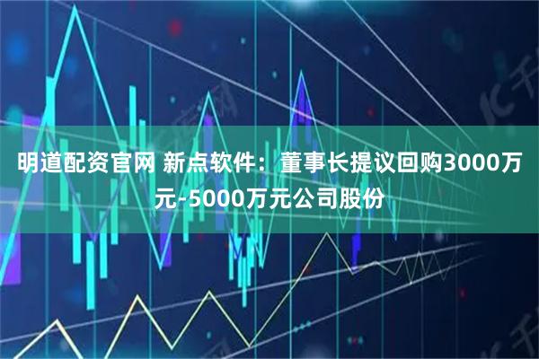 明道配资官网 新点软件：董事长提议回购3000万元-5000万元公司股份
