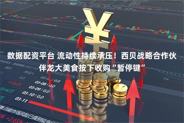 数据配资平台 流动性持续承压！西贝战略合作伙伴龙大美食按下收购“暂停键”